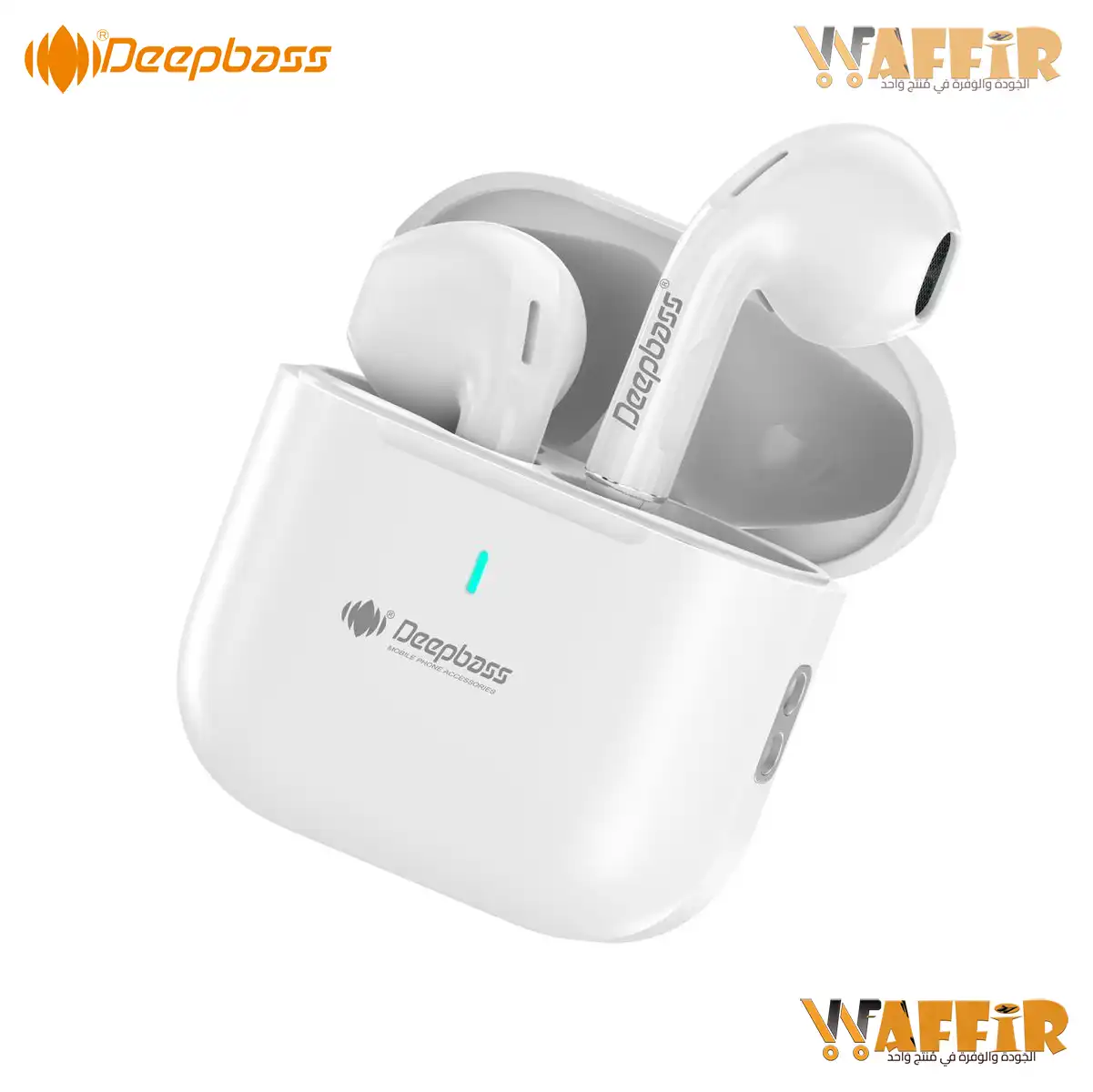 DeepBass TWS X5 Écouteurs Bluetooth True Wireless redéfinissent, DeepBass X5 connexion stable haute qualité Waffir.MA DeepBass MAROC AIRPODS PRO