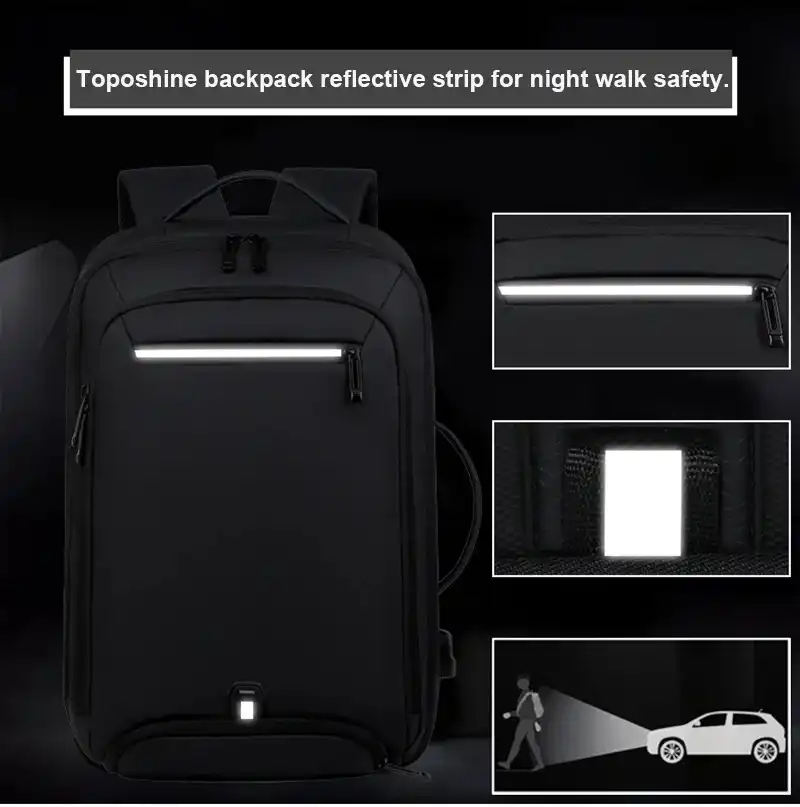 Sac à dos de grande capacité pour hommes, sacoche de voyage pour ordinateur portable, hydrofuge, Rechargeable par USB, fonction masculine, nouvelle collection, 17 WAFFIR.MA SAC MAROC DES