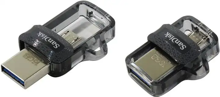 SanDisk OTG USB 3.0 double Mini lecteurs de stylo 128 GB 64 GB clé USB 32 GB 16 GB pendentifs pour PC et téléphones Android mémoire U disque Waffir.Ma Sandisk Kingston CLE USB MAROC
