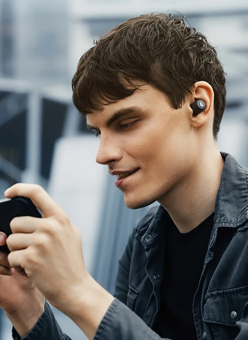Écouteurs sans fil EDIFIER X3 Lite avec son stéréo, suppression du bruit, EDIFIER AirPods double microphone, autonomie de 24 heures, conception intra-auriculaire,EDIFIER X2 X3 Chargement sans fil, tactiles, ultra-légers et confortables, parfaits pour les jeux et les appels Waffir.Ma EDIFIER Maroc Des