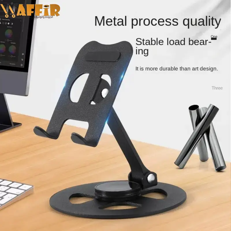 Support De Téléphone Rotatif à 360 Degrés Pour Tablette Et Telephone Blanc~p135016941