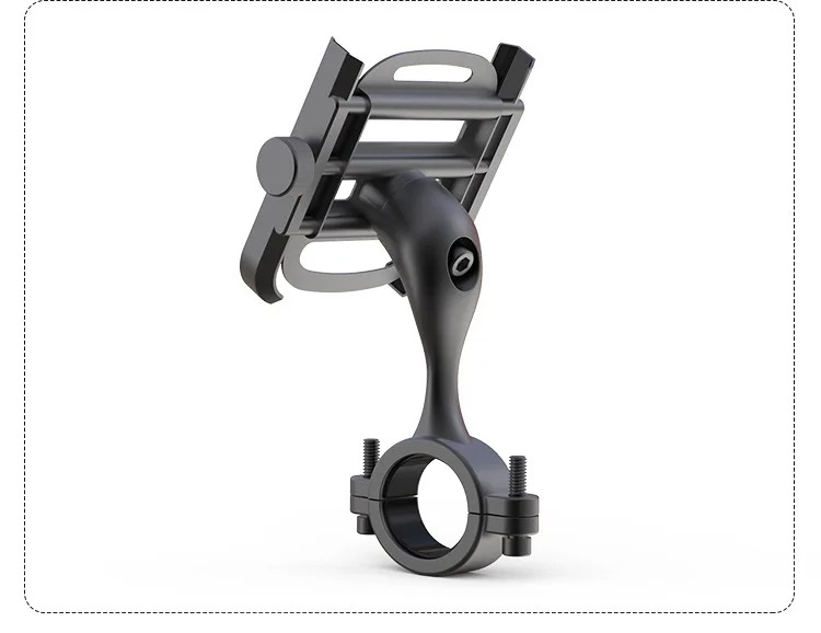 Aluminum Alloy Motorcycle Bike Phone Holder GPS Bracket Mount Clip Support Moto Mirro Handlebar Mount for Huawei Xiaomi iPhone 