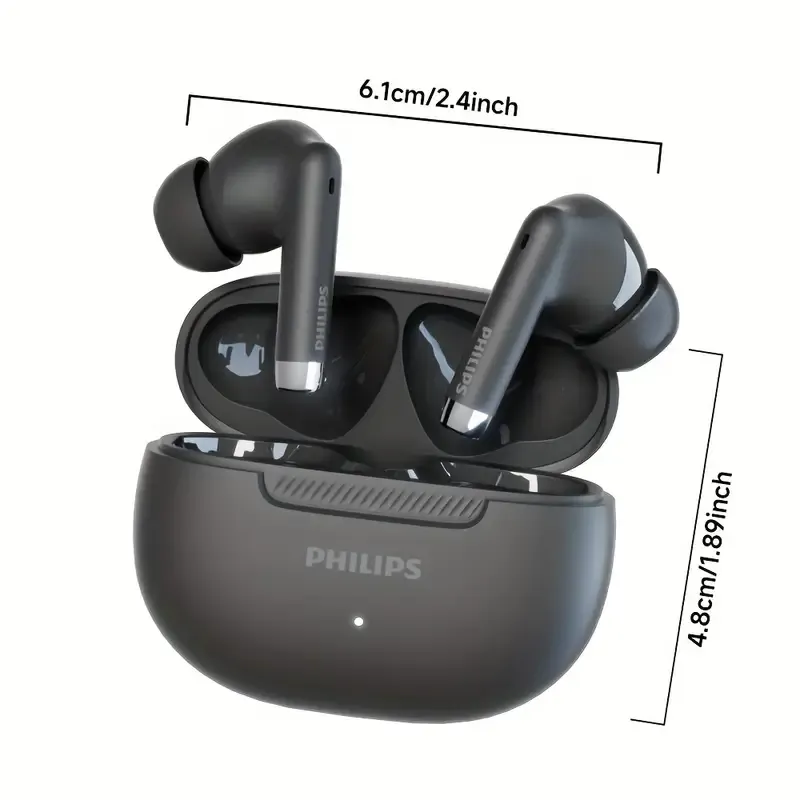 Écouteurs Sans Fil PHILIPS Eapphones avec Super Autonomie, Bordure Courbe Douce, Élégants et Tendance, Boîtier de Chargement 320mAh TAT2020 Waffir.Ma PHILIPS MAROC Des
