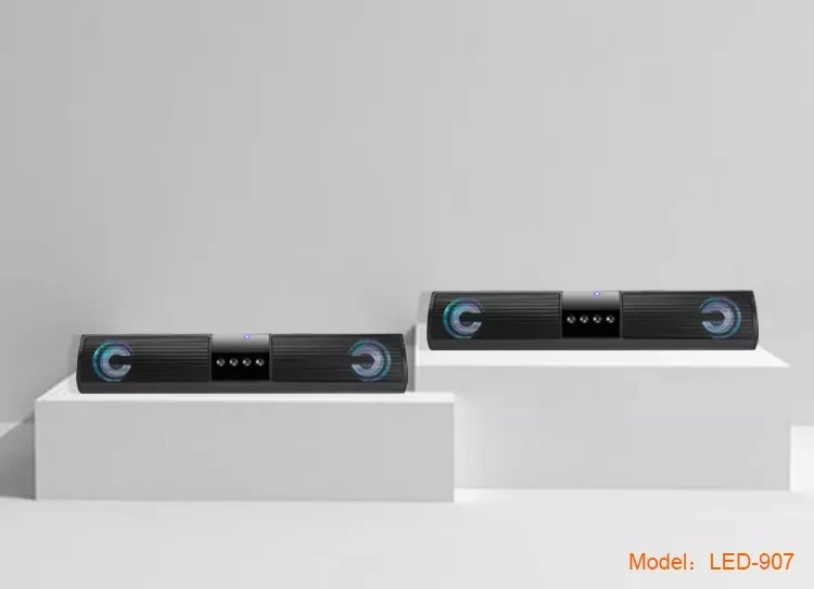 Kisonli LED-907 Shenzhen Factory Soundbar Karaoke Sub woofer Dj Bass Home Theater Surround Sound Speaker System Waffir.Ma Kisonli Maroc