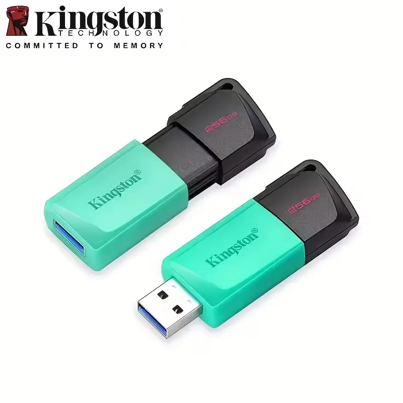 Clé USB Kingston 3.2 Gen 2 - Mémoire Flash 64 Go, 128 Mo ou 256 GB, Mini Clé 3.2 Originale pour PC Waffir.Ma KingSton Maroc