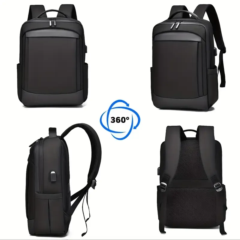 Sac à dos pour ordinateur portable, sac à dos de voyage d'affaires, adapté aux ordinateurs portables et notebooks, 15,6 P Waffir.MA Sac d'affaires Maroc Des