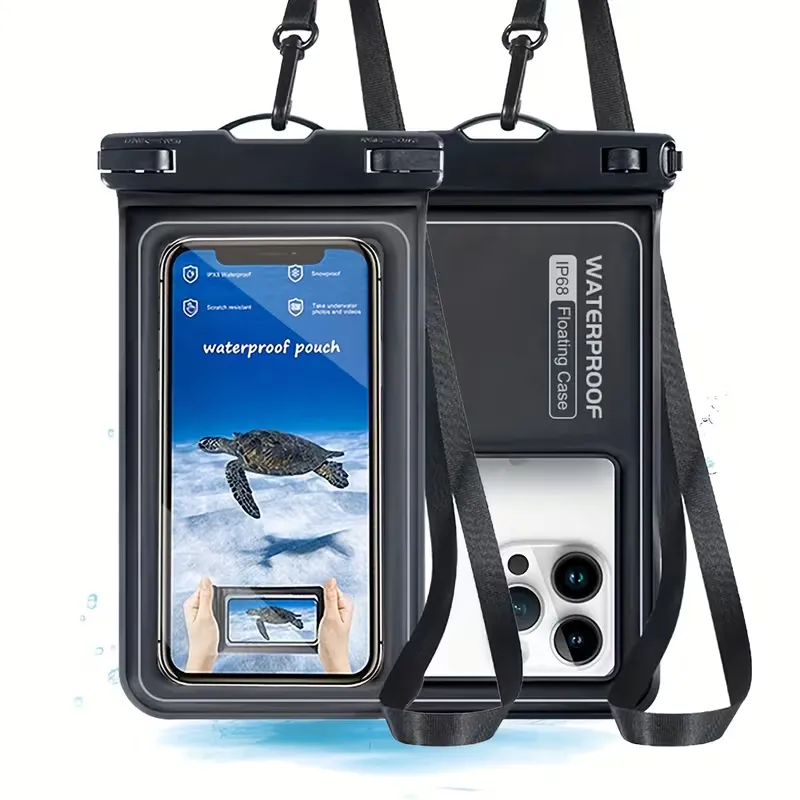 Pochette flottante éponge IPX8 pour téléphone, une coque de téléphone avec une bandoulière réglable, indispensable pour la plage, la natation Waffir ( (8) Pochette flottante éponge IPX8 pour téléphone, une coque de téléphone avec une bandoulière réglable, indispensable pour la plage, la natation, le ski, le rafting et le surf. Compatible avec iPhone 18/17/16 Pro Max, Smasung 26 Ultra .. Waffir.Ma Des