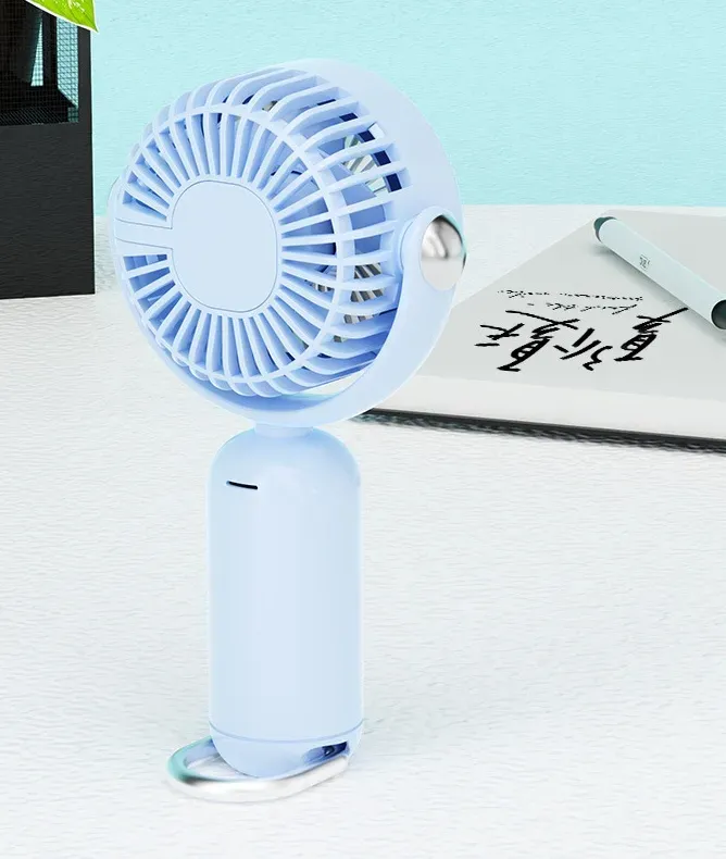 Ventilateur portable rechargeable USB avec batterie externe, pliable et en forme d'ours Waffir.Ma Ventilateur Maroc Des