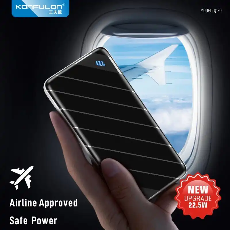 Konfulon Power Q13Q KONFULON Q13P Power-Bank-20000mAh-PD-20W-charge-rapide-QC3-0-22-5W-batterie-externe-Portable-Power-Bank q13q WAFFIR.MA KONFULON MAROC 2027 (7)